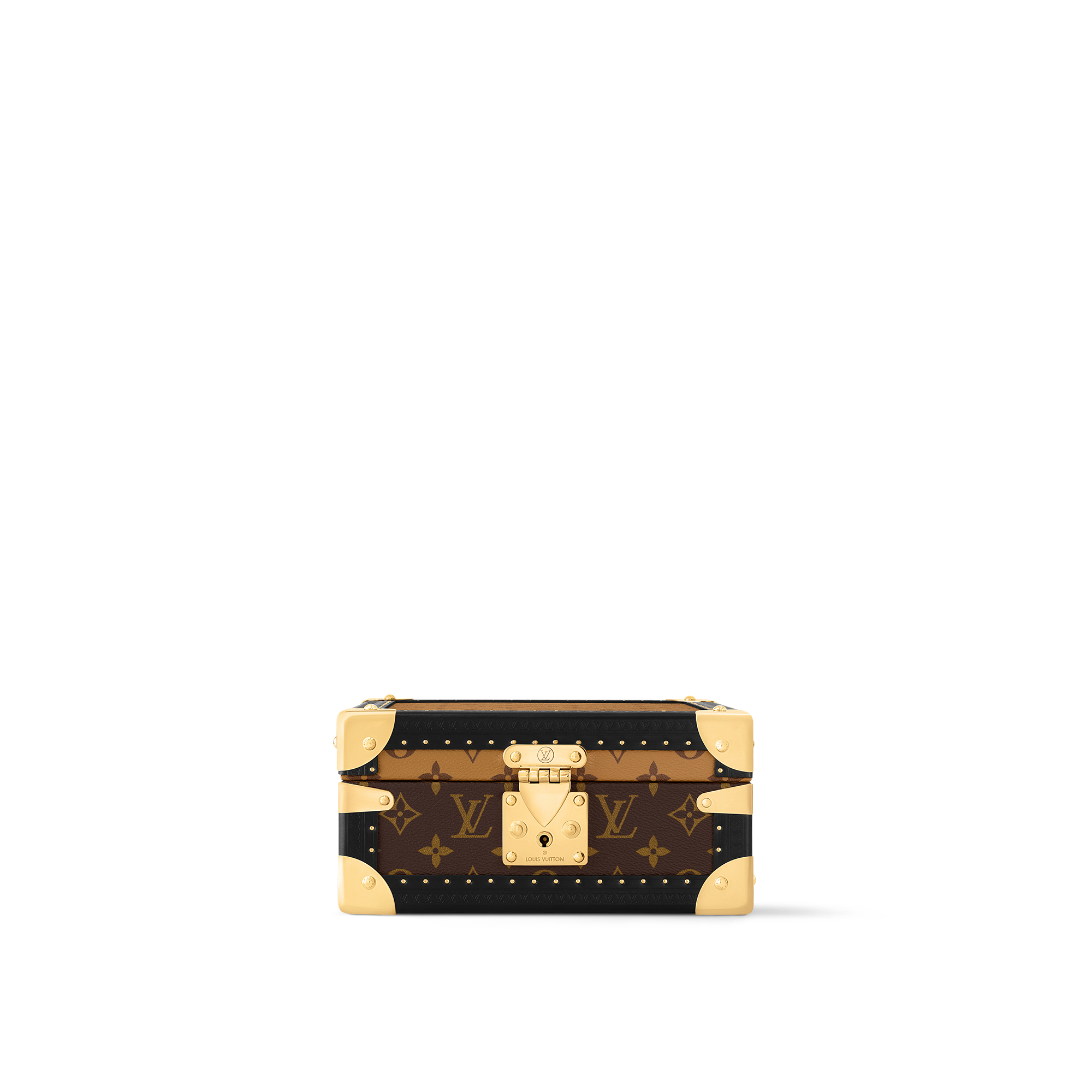 【LOUIS VUITTON】　ジュエリーケース　モノグラムブラウン LOUIS VUITTON ルイヴィトン ジュエリーボックス トランク